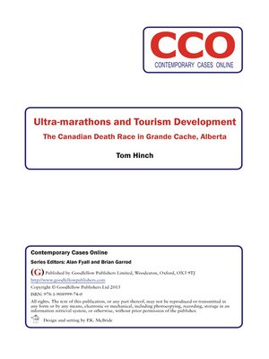 cover image of Ultra-marathons and Tourism Development